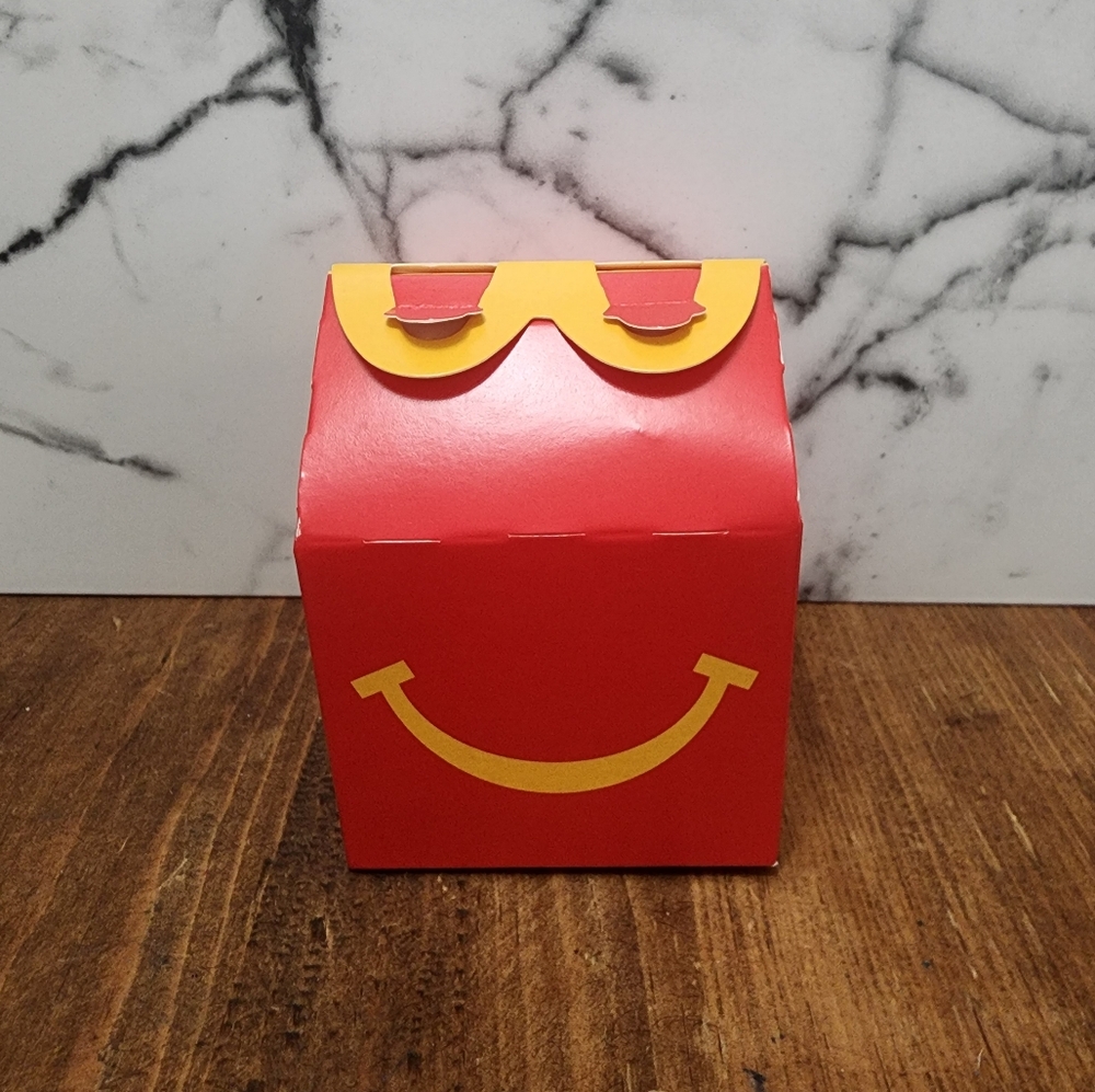 #14 Mc Donalds Sign. Red and Yellow Happy Meal Box